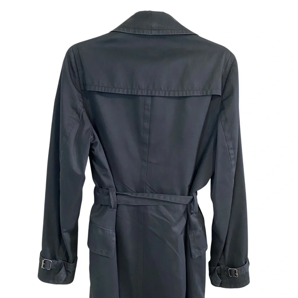 JOSEF - Black Classic Trench Coat - L - China